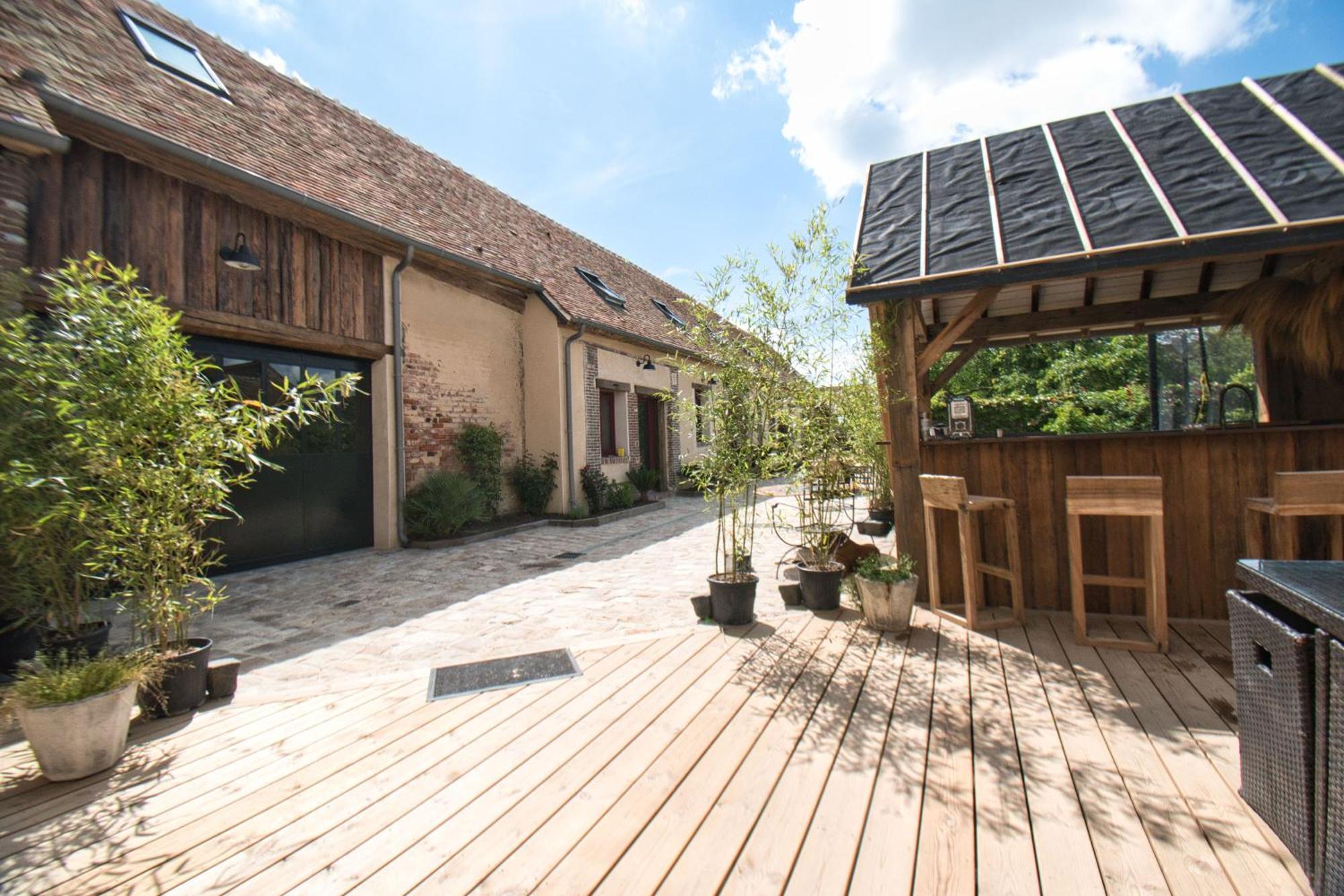 Le Relais Des Caleches - La Jungle Room Bu (Eure-et-Loir) Buitenkant foto